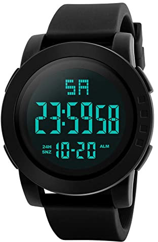 Ainiyo Herren Digital Armbanduhr Quarz Uhr Herrenuhr Quarzuhr Sportuhr Outdooruhr für Männer 2022 Herren Mode Militär Uhren Luxury Sport wasserdichte LED Analoge Digitale Outdoor Uhren