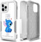 Candykisscase Ohana bedeutet Familienmuster, Stoßdämpfung, hartes Polycarbonat und inneres Silikon-Hybrid-Hybrid-Schutzhülle für iPhone 12/12 Pro