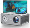 YABER U10 SE Projector with WiFi and Bluetooth, Native 1080P, 4K Supported, Projector for Outdoor Movies, 300 Inch, Zoomable, 10W Speakers, Home Theater, Compatible with TV Stick, iOS, Android-Premium