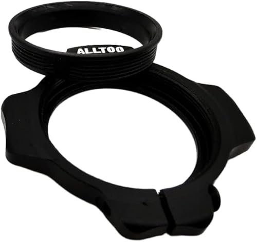 Aluminium-Vorspannungs-Einstellring für SRAM SX NX GX X01 XX1 Eagle Rival Force Red AXS DUB Kurbelgarnitur Fahrradzubehör (schwarz)