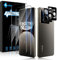 Aerku 2 Piezas 3D Cobertura total Protector de Pantalla para Realme GT 7 Pro con 2 Piezas Protector de Lente de Cámara, Ultra Resistente 9H Cristal Templado