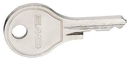 CWS Ersatzschlüssel - Schließung 2A1 bis 2A34 - Nachschlüssel - Zusatzschlüssel - für Seifenspender,Handtuchspender,etc. - Schließung 2A1