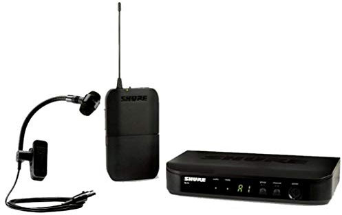 SHURE BLX14E/P98H RADIOMICROFONO COMPLETO SISTEMA WIRELESS PER FIATI ED OTTONI
