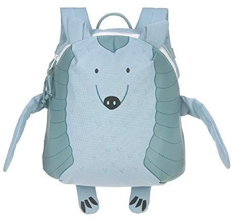 LÄSSIG Kinderrucksack Kindergarten mit Brustgurt ab 3 Jahre/Backpack About Friends, Lou Armadillo, Gürteltier, 28 cm, 3,5 L