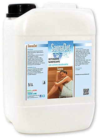 Tecnoline Metacril SaunaDet 5 litros + Botella vaporizador, limpiador e higienizante para sauna a base natural