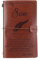 WOWOWO Advanced Elegant Handcrafted Diary Notizbuch Graviertes Leder Journal Nachricht Notizbuch an Meine Tochter Sohn Mann Frau