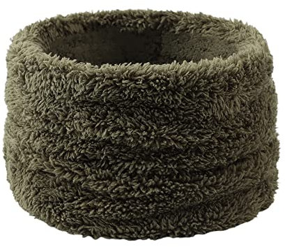 Pesaat Hiver Tube Écharpe Fille Chaud Cercle Cache-cou Enfant Tour de Cou Pour Garçon (Vert Foncé)