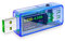 USB 3.0 Tester Messgerät 3.7-32V 0-5.1A Strommessgerät, USB Digital Spannungsprüfer Multimeter Spannung Voltmeter Power Meter, Leistungskapazität, Temperatur, Arbeitszeit-Detektor