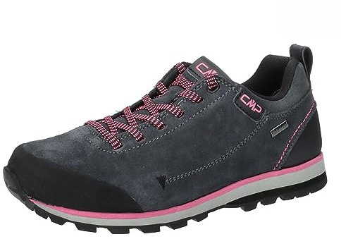 CMP - Elettra Low Wmn Hiking Shoe Wp, Woman, Titanio-Pink Fluo, 39