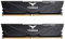TEAMGROUP T-Force FLABD532G5600HC40BDC01 Vulcan Alpha Lot de 2 barrettes de mémoire RAM DDR5 5600 MHz CL40 pour ordinateur de bureau Noir 32 Go