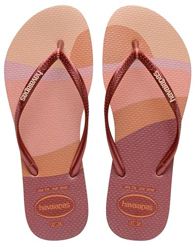 Havaianas Slim Palette Glow, Flip Flop Women, Ballet Rose., 35/36 EU