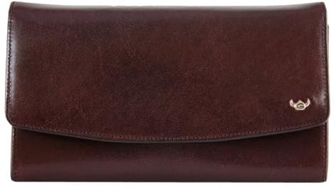 Golden Head Colorado RFID Protect Coin Wallet Bordeaux