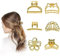 RYMAUP® 6er-Pack Vielseitige Mini-Gold-Haarklammern für Frauen, ideal für Dickes und dünnes Haar, stilvolle Metall-Haaraccessoires für den täglichen Gebrauch, Mini-Haarspangen