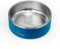 GrandTies Gamelle pour chien en acier inoxydable | Gamelle gravée réutilisable sans BPA | Grande gamelle antidérapante et anti-déversement | Gamelle à eau d'extérieur pour chien (1,2 l, bleu cobalt)