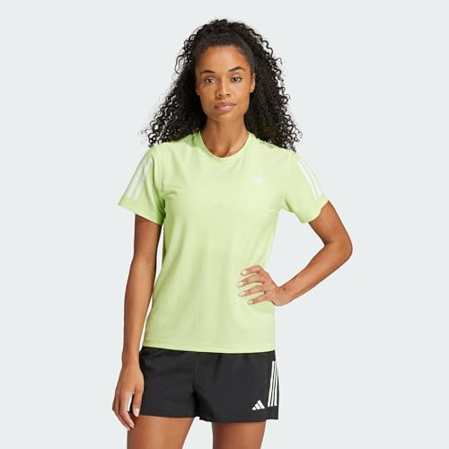 adidas Women's Own The Run Base Tee, Pulse Lime, M