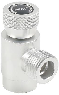 MaxEarn CO2 Zylinderadapter Innengewinde TR21.4 auf Außengewinde W21.8, W21.8-14 Soda Tank Adapter mit Zubehör, für Aquarium Zylinder Hausgemachtes Bierfass