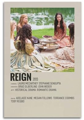 greb Reign TV-Show-Film-Poster, Raumdekoration, ästhetisches Poster, künstlerisches Poster für Schlafzimmer, Wohnzimmer, Wände, 30 x 45 cm, ungerahmter Stil