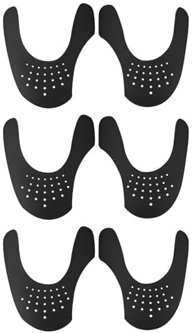 Newaner Schuhfaltenschutz 35-39, Atmungsaktiv, Verhindert Turnschuhe Falten, Gegen Schuhknicke, Zehen Box Schilde, Schuhfaltenverhinderer für Herren & Damen