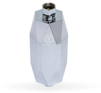 Tappwater ShowerPro Diamond - Duschfilter, filtert Kalk, Chlor und +70 Stoffe. Einzigartiges Design. 4-stufige Filtration und KDF-55 Technologie für geschmeidige Haut, kräftiges Haar. 6 Monate, 20000L