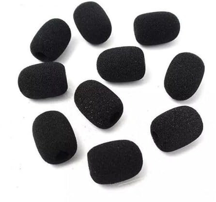 Parrott B350 Schaumstoff-Ersatz für BlueParrott B450, B550, C400, S450, B250, B350, Headset, Windschutzscheibe, Mikrofon, Windschutzscheiben und Pop-Filter, Zubehör, 10 Stück