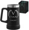 Maverton Boccale birra termico per campeggio 700ml - Tazza personalizzata da camping in acciaio inox - Bicchiere termico nero - Idee regalo uomo compleanno - Regali uomo - Campeggio accessori utili