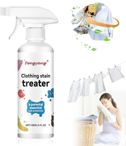 Fengyang® Ropa Quitamanchas, Quitamanchas Spray, Tratamiento De Manchas Para Lavandería, Spray Quitamanchas Para Tejidos, Quitamanchas Ropa for Limpieza en seco