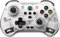 AIPILEI Bluetooth Gaming Controller with Hall Effect, Wireless Joystick Gaming Console Controller Dual Vibration 6 Axis Gyro for for Android/iOS/Switch/PC (White)