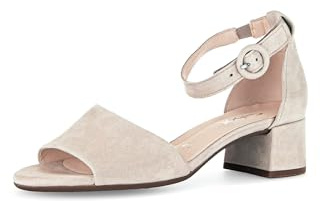 Gabor Damen Riemchensandalen, Frauen Sandalen,Sommerschuhe,Freizeitschuhe,offene Schuhe,Strandschuhe,Sandaletten,Muschel (LDS),37 EU / 4 UK