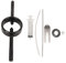 Fork Spring Compressor with Holding Tool, Oil Syringe Pin Wrenches for Universal Motorcycle Forks