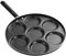 Mini Pancake Pan à 7 Trous Frysineuse Round Pancakes Pancakes Griddle for Kitchen