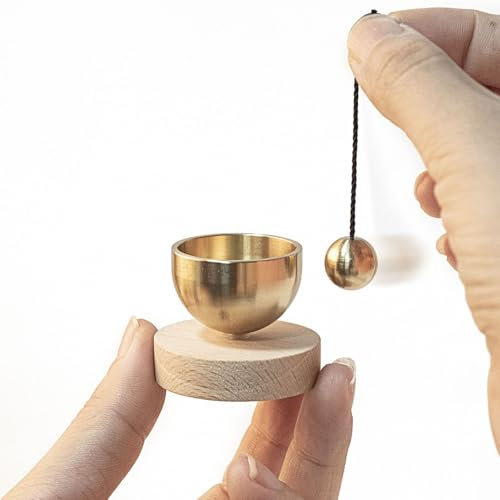 Singing Bowl Set, Meditation Singing Bowl for Yoga, Meditation and Relaxation, Mindfulness, Chakra Healing, Stress Relief