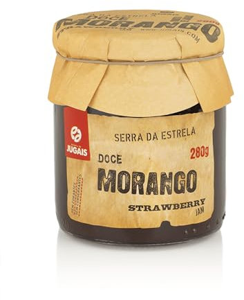 Mermelada de fresa 2 x 280 g – Receta clásica de conservas de frutas hechas con ingredientes simples y naturales – Textura suave y sabor rico – Ideal para desayuno y hornear – Paquete de 2 tarros de