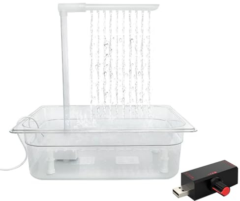 MLWSKERTY Automatische Vogel Badehaus Badewanne Papageien Duschbox Mit Mehreren Wasserhahn Duschen Multifunktionale Vogel Badewanne Nymphensittich Badezubehör
