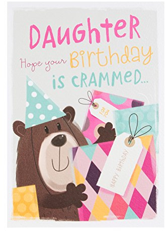 Hallmark Daughter Birthday Card Happiness - Medium