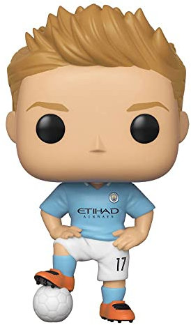 Funko Pop! Vinyl: EPL: Man City: Kevin De Bruyne - Manchester City FC - Vinyl-Sammelfigur - Geschenkidee - Offizielle Handelswaren - Spielzeug Für Kinder und Erwachsene - Sports Fans
