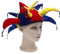 dancepandas Sombrero De Bufon Sombrero De Payaso con Campanillas Divertido Gorro De Payaso Carnaval Fiesta De Carnaval Fiesta De Disfraces para Suministros