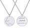 ChicSilver Sternzeichen Kette Wassermann Damen 925 Sternzeichen Anhänger mit Geschenkebox für Damen Frauen