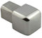 Quadrat Edelstahlschiene Fliesenprofil Fliesenschiene Edelstahl V2A L250cm 11mm Ausseneck glänzend