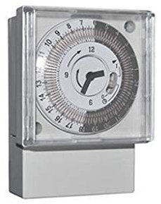 Interruttore Orario Giornaliero Montaggio A Parete E Din Perry