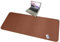 CENNBIE Sous main bureau cuir,150x70cm Extra Large Sous Main Bureau,Tapis de Souris antidérapant étendu, Tapis de Bureau en Cuir PU imperméable, Tapis de Bureau pour Le Bureau et la Maison (Brun)