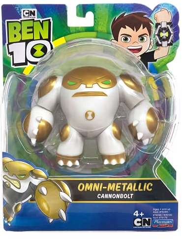Ben 10 BEN66C10 Cannonbolt Action Figures Metallic Theme-Kanonenkugel, Mehrfarbig, H 10cm x W 8cm x D 4cm