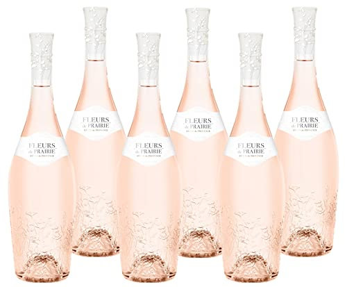 Fleurs de Prairie - Vin Rosé Côteaux d'Aix-en-Provence - France (6 x 0,75 L)