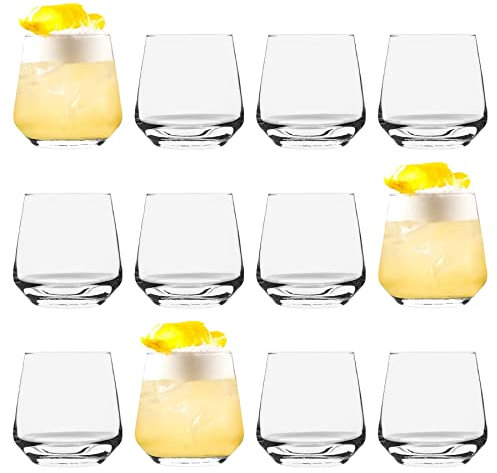 LAV Lal Trinkgläser -Brille - 345ml - Packung Von 12
