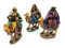 Generico Set 3 RE Magi a Cammello Natività da h. 18 cm Presepe Statuine in Resina con 3 soggetti Personaggi da 12 x 6 x h. 18 cm Idea Regalo Sacra Famiglia