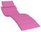 vidaXL Coussin de Chaise Longue Rose Tissu Oxford, Coussin, Coussin de siège, Coussin de Patio, Coussin d'extérieur, Coussin de Jardin