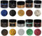 Epoxidharz Farbe Metallic (10x20g Multicolor with Glitter) Set, AArtsZ Mica Powder Pulver, Epoxy Resin Farbe, Pigment, Farbpigmente, Pigmentpulver Farben für Kosmetisches Qualität, Niveau Lipgloss