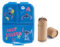 OM SUPPLIES Stitch Palms wiederverwendbare Sandwich-Lunchbox, 3 Multi-Fächer, für Kinder, Schule, inklusive halber Größe, 12-teiliges Bleistift-Set (Stich)