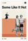 DEZARO Some Like It Hot – Vintage-Filmposter auf Leinwand, Poster, Wandkunst, Dekor, Bild, Gemälde für Wohnzimmer, Schlafzimmer, Dekoration, ungerahmt, 30 x 45 cm
