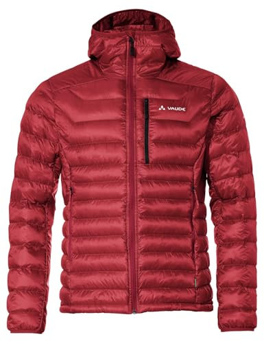 VAUDE Herren Batura Hooded Insulation Jacket, warm – Carmine – Gr. XL