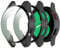CONAPIKA Cover per Samsung Galaxy Watch FE con Vetro Temperato Pellicola, [2 Pezzi] Paraurti TPU Cover Resistente Schermo Protettiva Custodia Anti-Graffio Completa Cornice Protezione Case,Nero